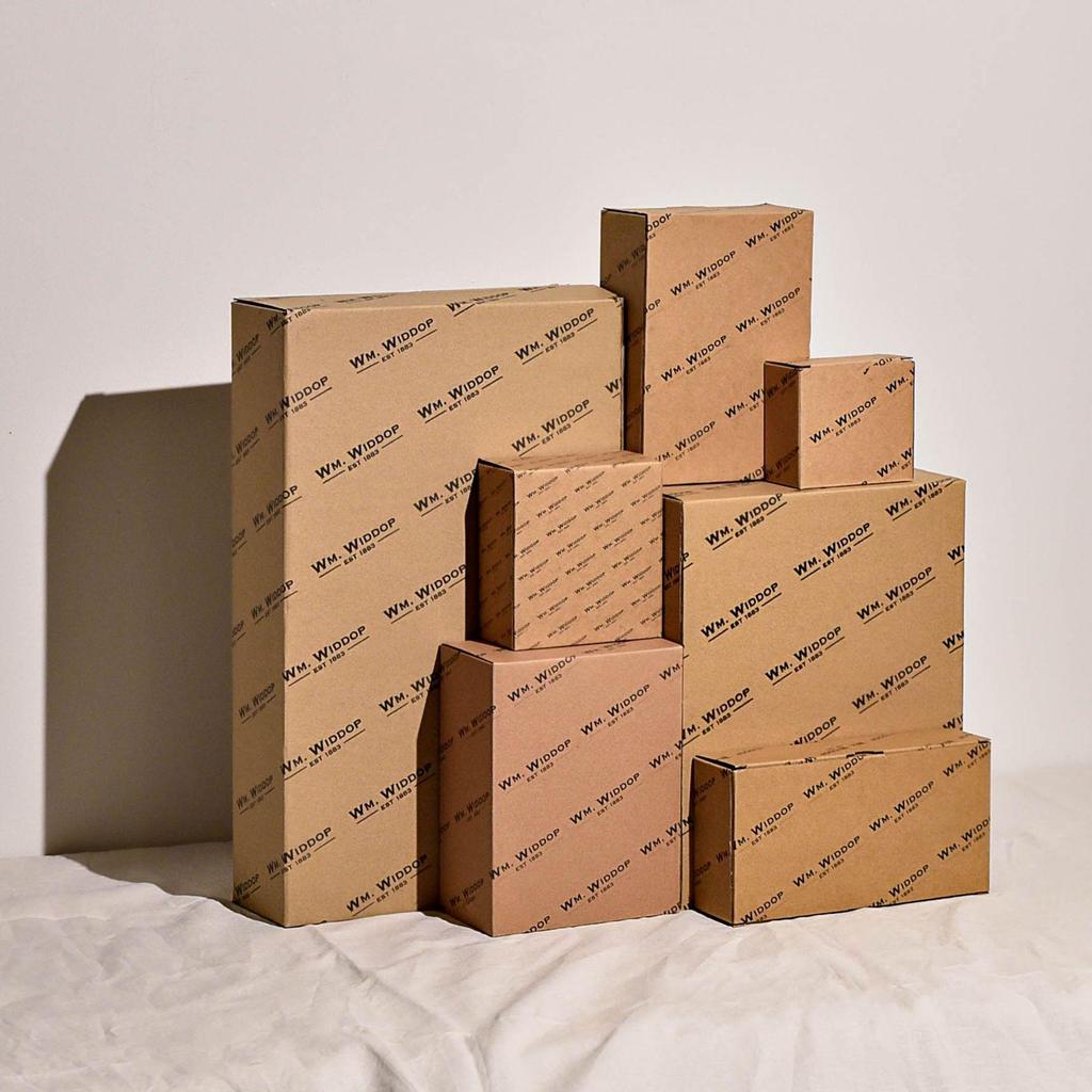 Wm.Widdop Glass Mantel Clock Silver Bezel & Stand