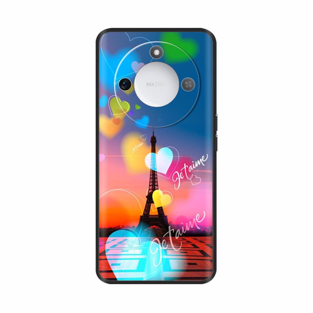 Для Honor X9c Умный чехол на HonorX9c X 9c Чехлы Милый Мультяшный Астронавт Узор Расписанный Силиконовый Ударопрочный Задняя Крышка Funda Capa
