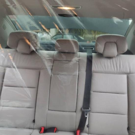 1,4x2 м прозрачная защитная пленка для автомобильной такси, изоляционная перегородка, защита от капель