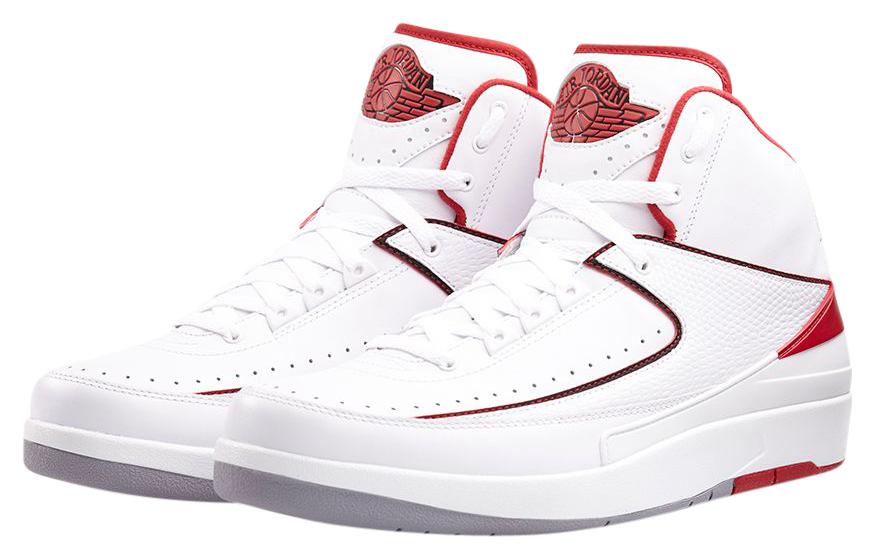 Jordan 2 Ретро Белый Красный 2014 385475-102