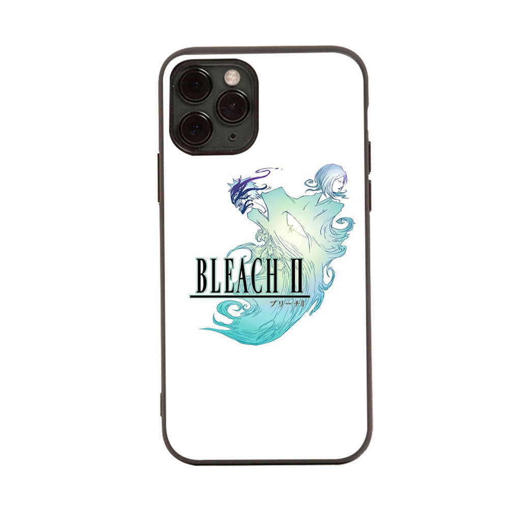 Чехол для iPhone 16 15 Plus 14 13 12 11 Pro 8 7 6S 6 SE 5S X XR XS Max Realme C30 C33 C31 9I Black Sofe Cover WI56 Anime Bleach