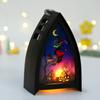 Witch Halloween LED Lantern LEDs Fairy Lights Lamp Battery Operated Halloween Hanging Lighting for