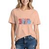 Coquette 1776 Usa 4th Of July Shirt Cute Star Checkered Print Streetwear Patriotic Independence Day Casual Tee For Unisex