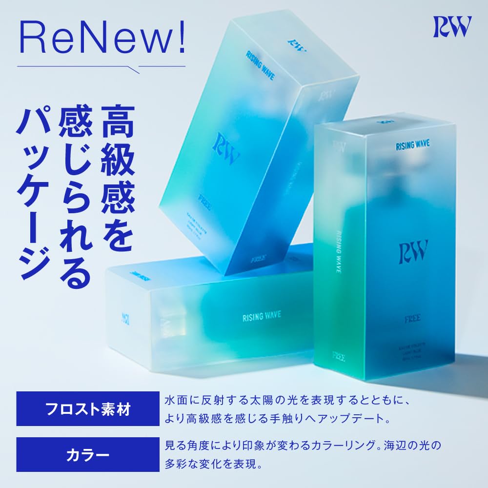 RISINGWAVE Бесплатная Светло-голубая Туалетная вода 50 мл
