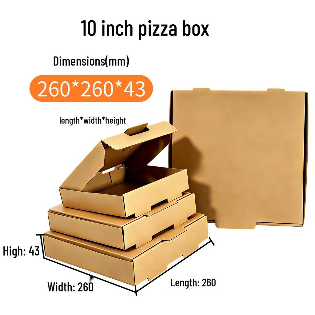 Custom Picnic Camping Logo Pizza Box