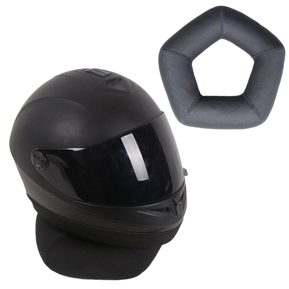 Hollow Motorcycle Helmet Rack Slow Rebound Helmets Support  Cushion Base  Dirt Bike
