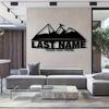 Custom Metal Sign Personalized Name Wall Art Outdoor Gift