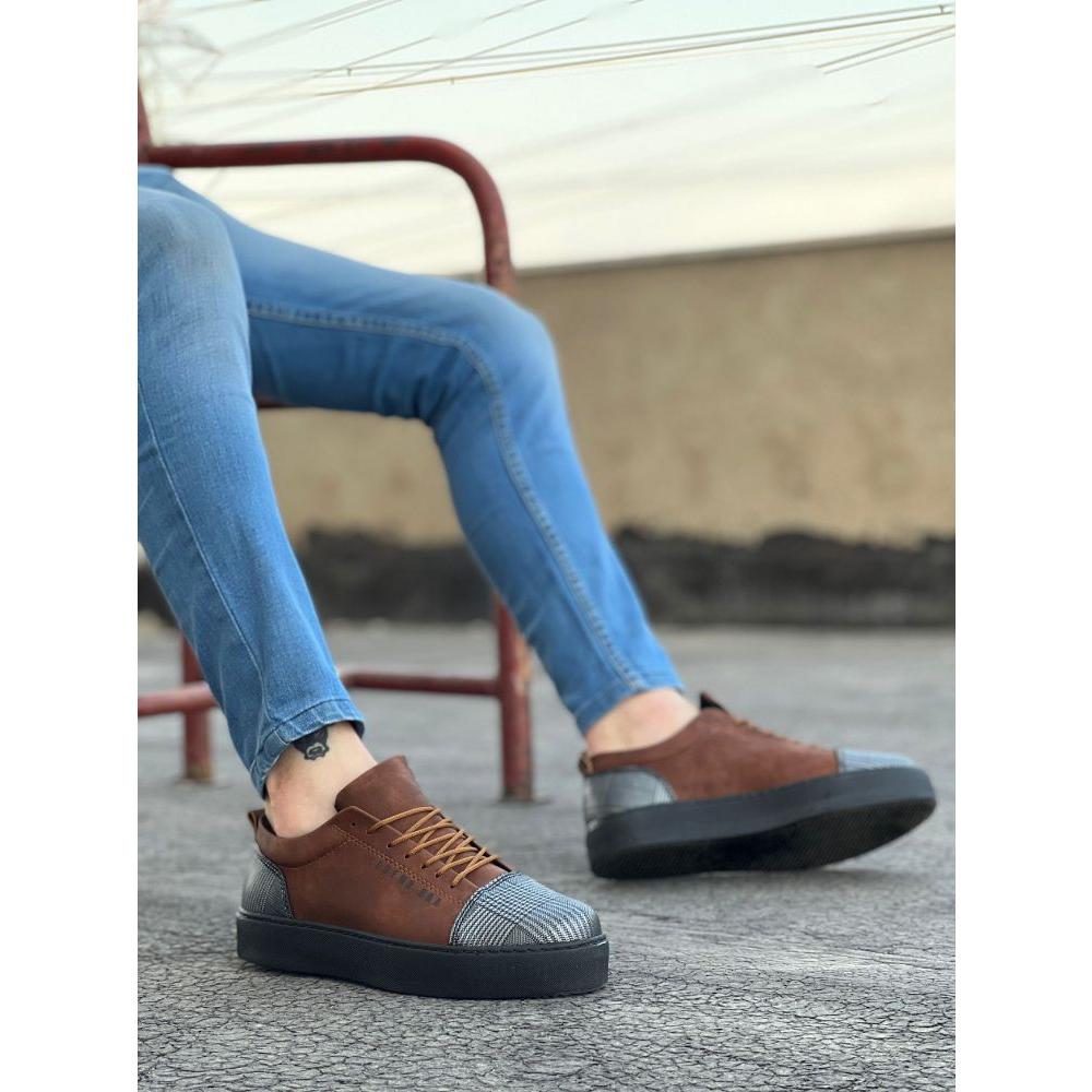 B104 Повседневная обувь для мужчин Спортивная модная мужская обувь на шнуровке Легкая и удобная подошва Сезонная обувь для мужчин