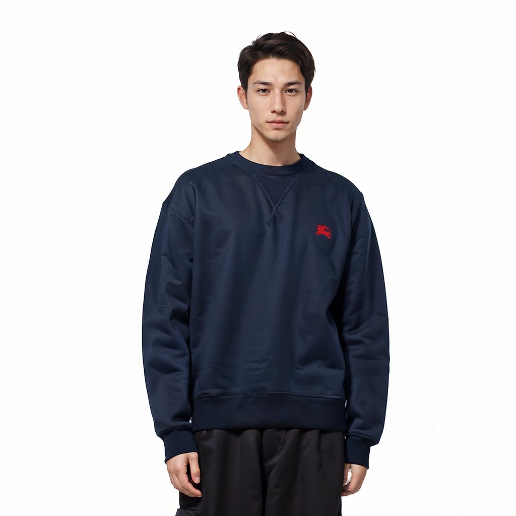 Burberry Logo-embroidered Cotton Sweatshirt 80362791