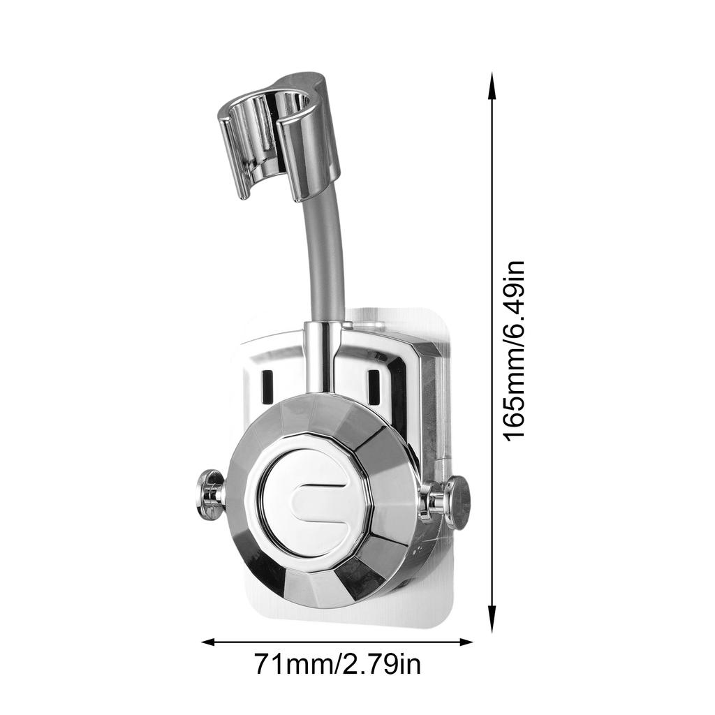 Multipuepose Suction Shower Support Bathroom Accessory for Family Household Use Ensures Comfortable Bathing Experience