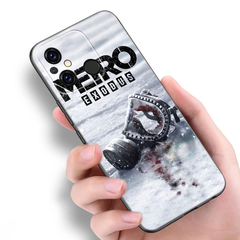 Чехол для телефона Metro 2033 Black для Xiaomi Redmi 11 Prime 11A 12C 13C A1 A2 Plus 12 4G 10 5G 8A 9A 10A 9C 10C 9i 12R Note 9T