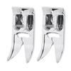 2Pcs Presser Foot Wear Resistance Stainless Steel Sewing Tools for Replace Old Sewing Machine Accessories