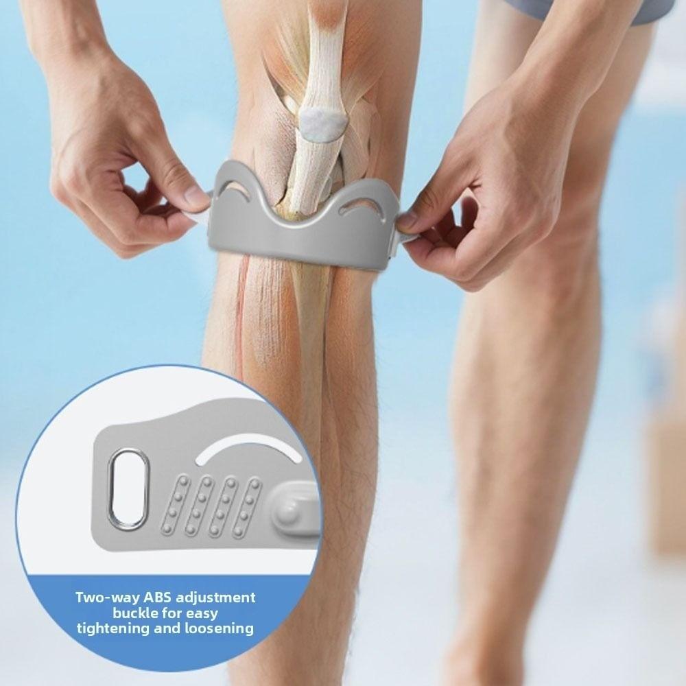 Fixed Protection Patella Knee Strap Silicone Knee Sports Support Band Women Men