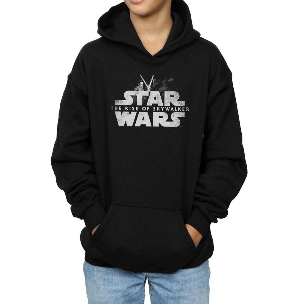 Star Wars: The Rise of Skywalker Boys Star Wars The Rise Of Skywalker Rey And Kylo Battle Hoodie