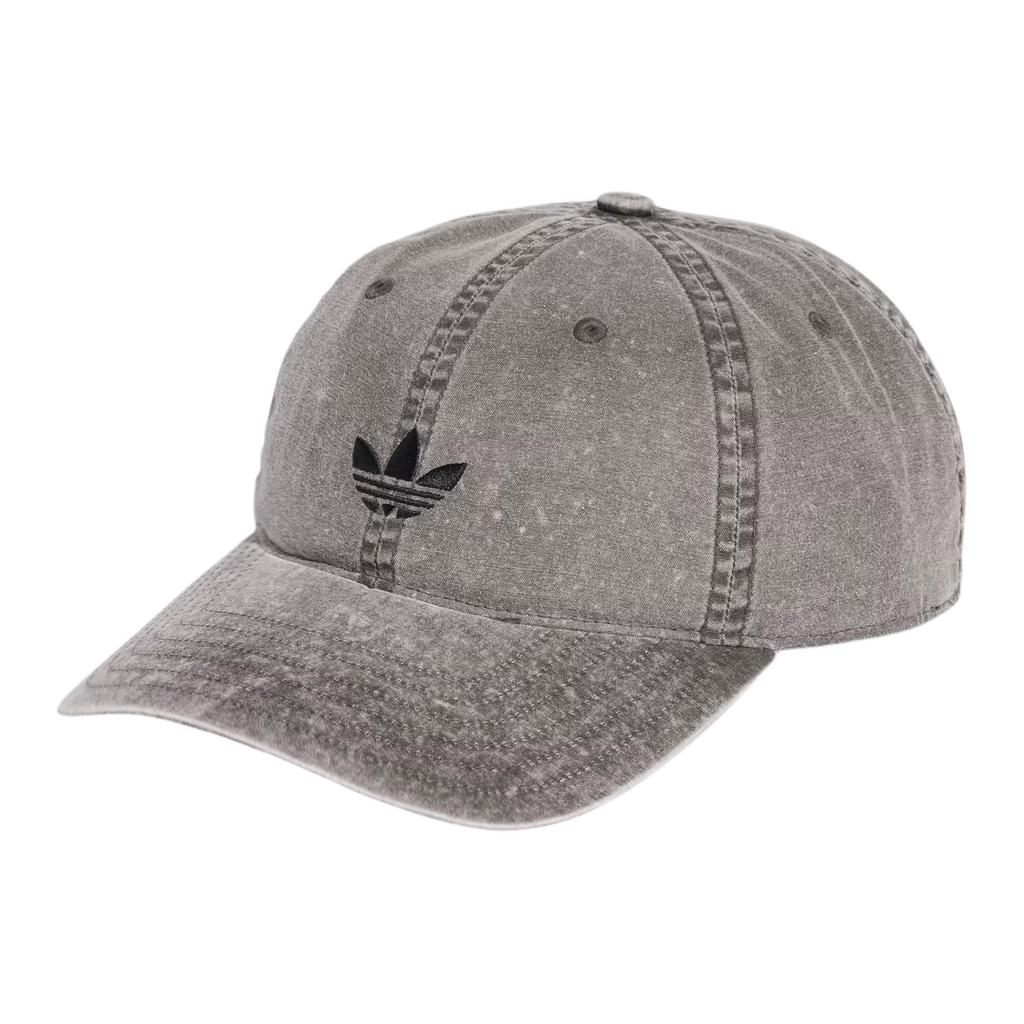 adidas Оригинальная Бейсболка с вышивкой Трилистника и пряжкой D-образного кольца Хлопок Унисекс Кепки Черный KE0856