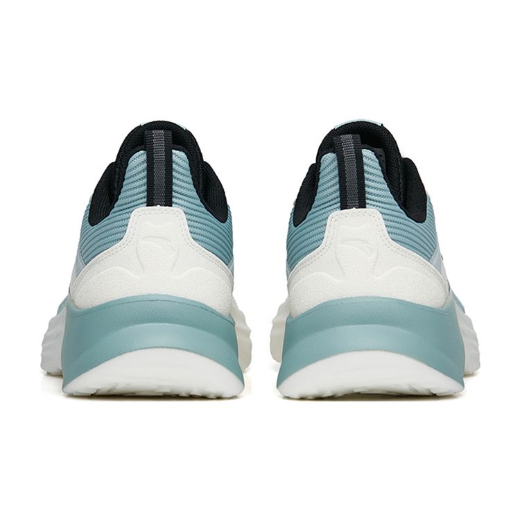 Anta Универсальные амортизирующие дышащие износостойкие нескользящие низкие кроссовки для бега мужские кроссовки белые синие 912235529-4