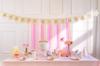 Baner Filcowy Happy Birthday Girl, Różowy, 3M