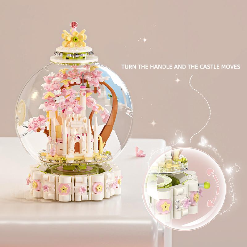 Архитектура Замок Мини Строительные блоки Дом Строительные наборы Кирпичи Игрушки Сборка Игрушки Подарки для девочек