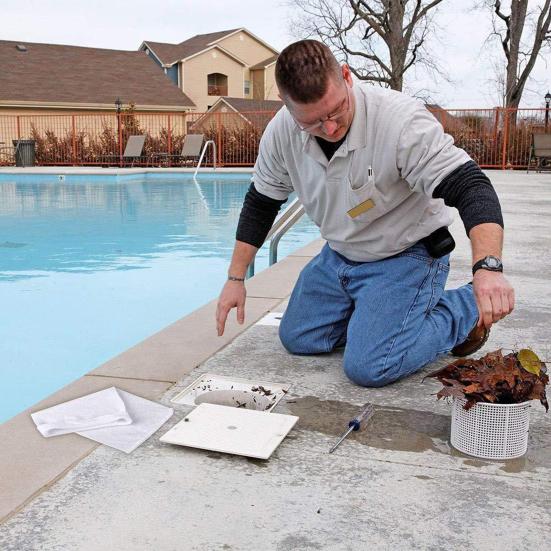 35 Pcs Pool Skimmer Socks Skimmer Baskets Fine Mesh Filter Net Debris Leaves Dog Hair Catcher for In-Ground Above Ground Pools Spas Hot Tubs