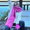 Autumn and Winter New Versatile Thickened Warm Long High-end Scarf Student Simple Atmosphere Shawl Scarf