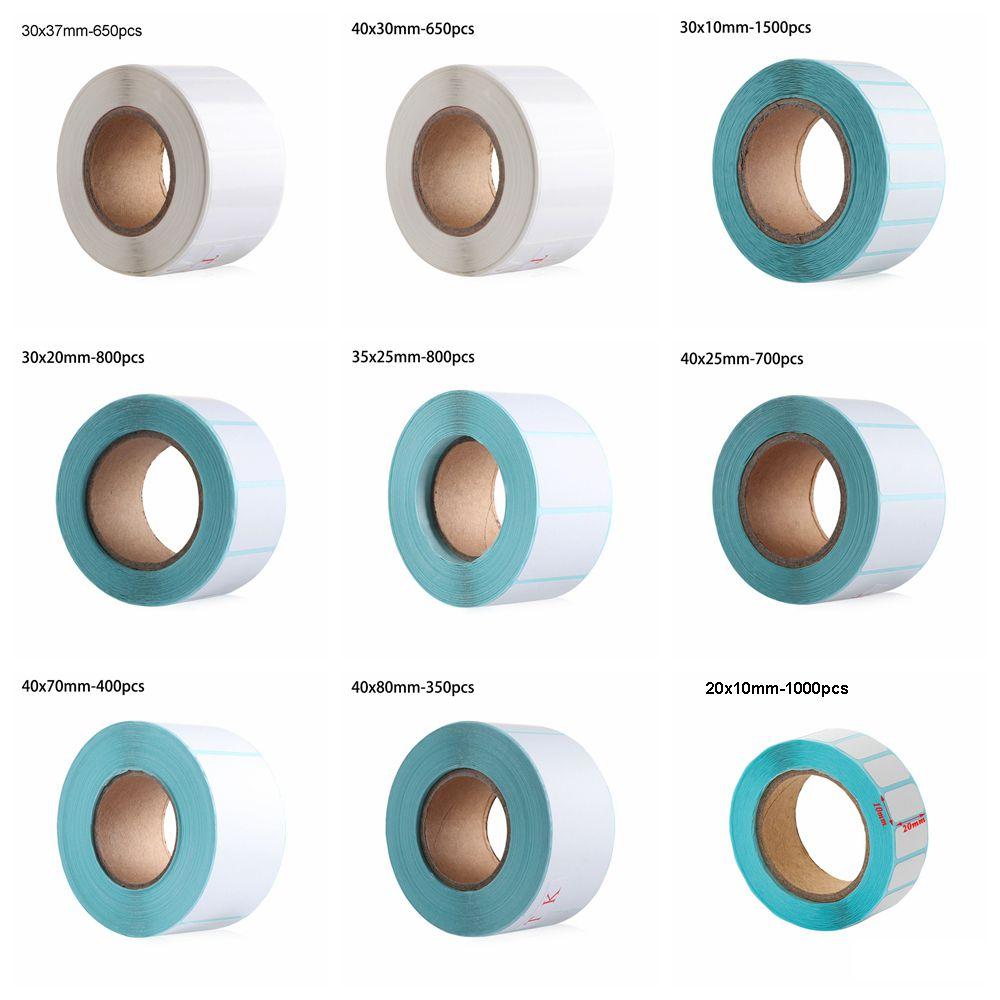 Удобная пустая бирка Супермаркет Цена Термонаклейка Упаковка Этикетка Клейкая Бумага Водонепроницаемая