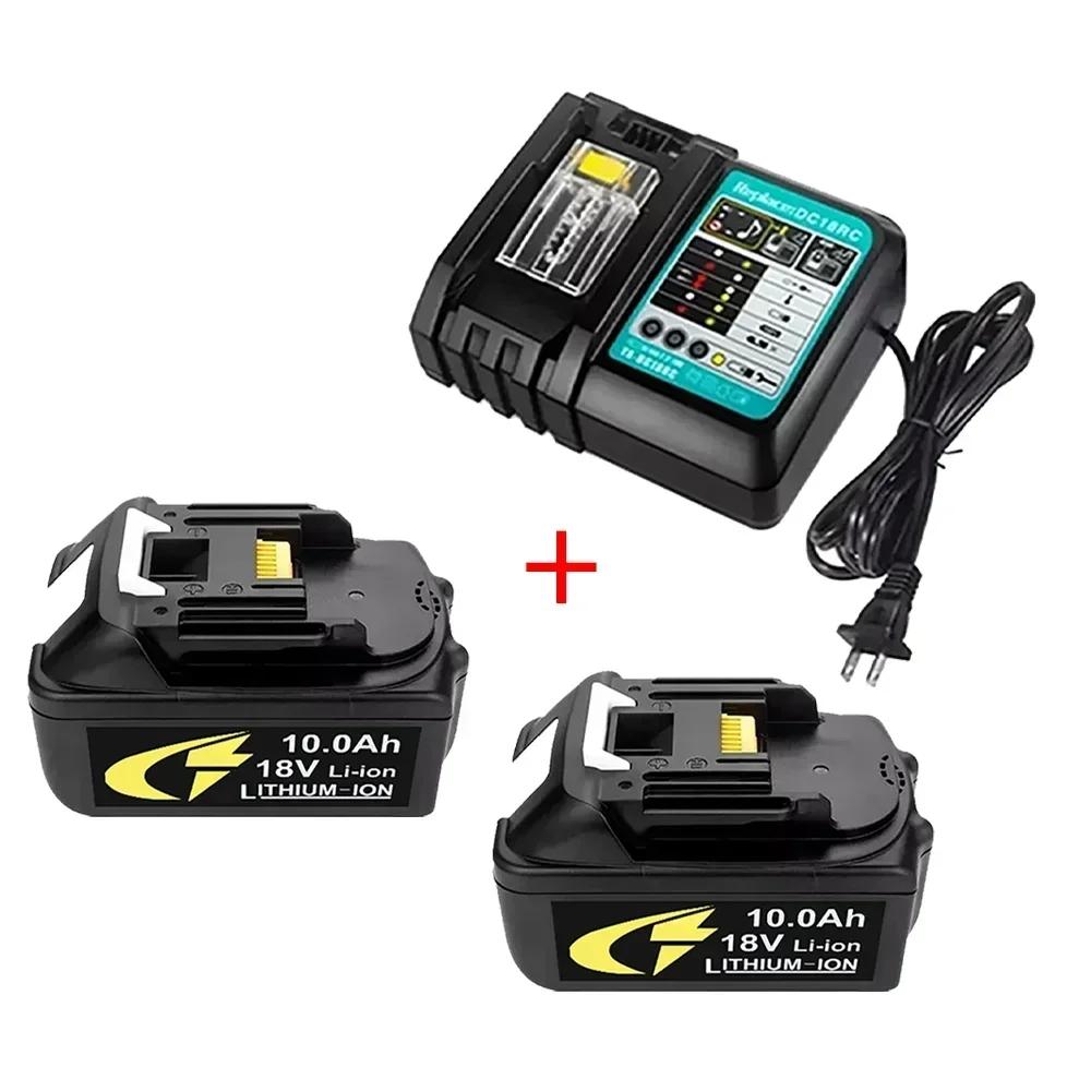 Upgraded for Makita 18V 10000mAh Battery BL1830 BL1830B BL1840 BL1850 BL1850B BL1860B BL1815 Replacement Lithium Battery