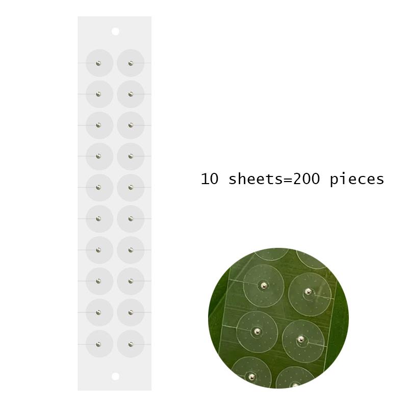 Acupressure Ear Stickers 1/5/10 Sheets Magnetic Beads Pressure Patches for Weight Management Support Acupuncture Therapy Use