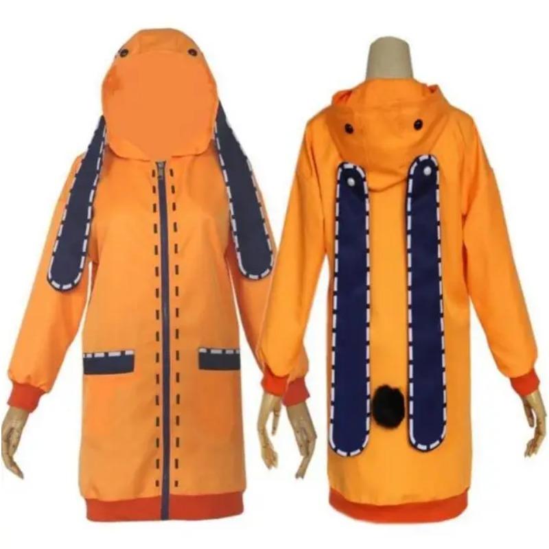 Аниме Kakegurui Косплей Yomotsuki Runa Косплей Костюм Пальто Jk Школьная форма для девочек Толстовка Платье на Хэллоуин Девушка Зимняя милая пижама