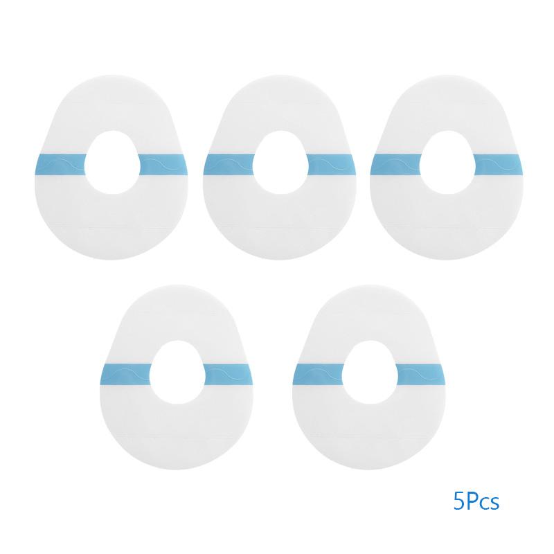 5/10 шт. Клейкие пластыри для датчиков глюкозы крови – Дышащая, надежная и долговечная защита для использования на открытом воздухе