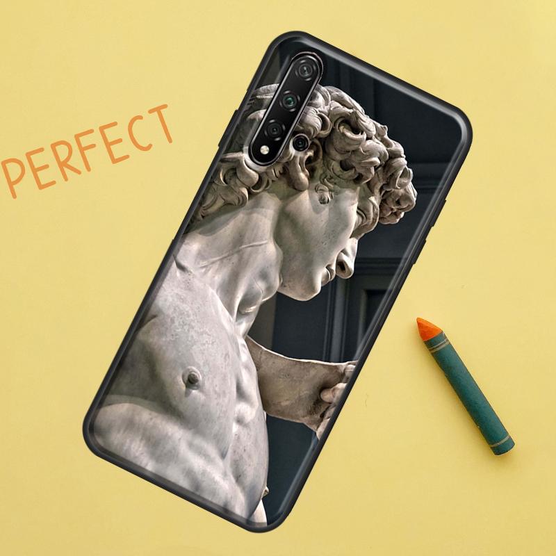 Michelangelo Art For Huawei Nova 5T 9 10 SE 7i 8i 11i 12i Y60 Y61 Y70 Y72 Y73 Y90 Y91 P20 P30 P40 Lite Case