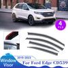 Автомобильный козырек для Ford Edge Endura CD539 MK2 2015~2024 Солнцезащитный козырек от дождя Навесы Вентиляционные люки Дымозащитные чехлы Внешние аксессуары