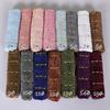 Female Shawl Solid Color Silk Scarf New Scarves