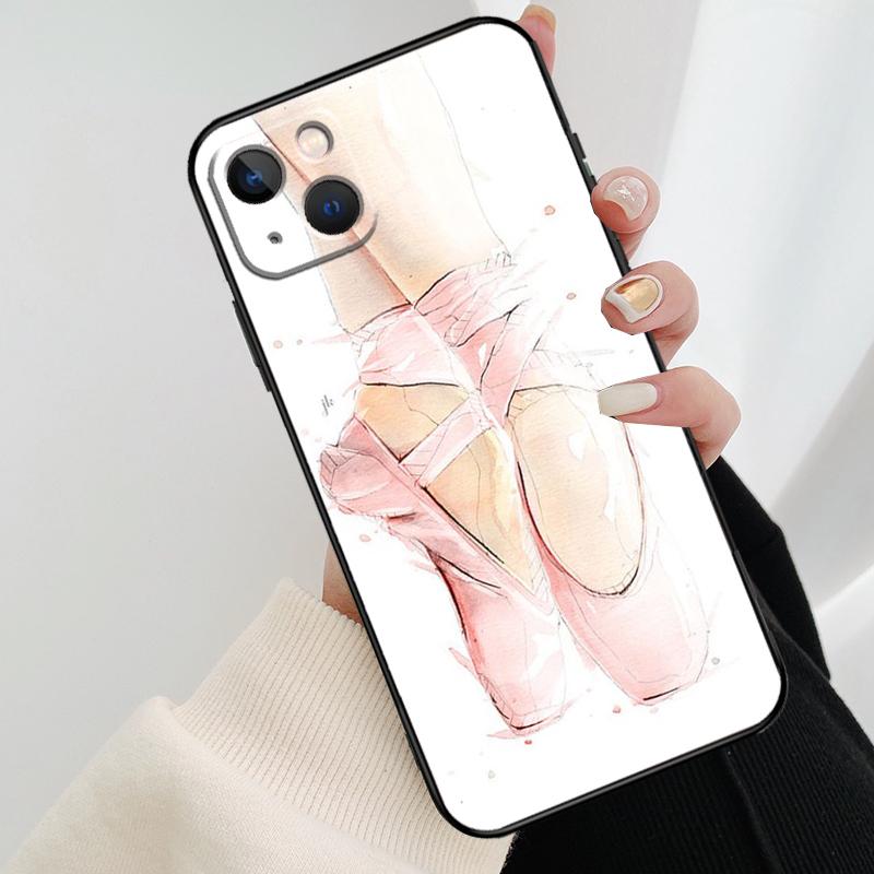 Чехол для телефона Балерина Балетный Танец Девочка Для iPhone 17 Pro Max 15 14 13 11 12 16 Pro Max mini 15 16 Plus 16e 17 Air Cover