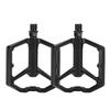 Mountain Bicycles Pedals 2 Bearings Light Weights Bicycles Platform Pedals Strong Aluminum Alloy Bicycles Flat Pedals