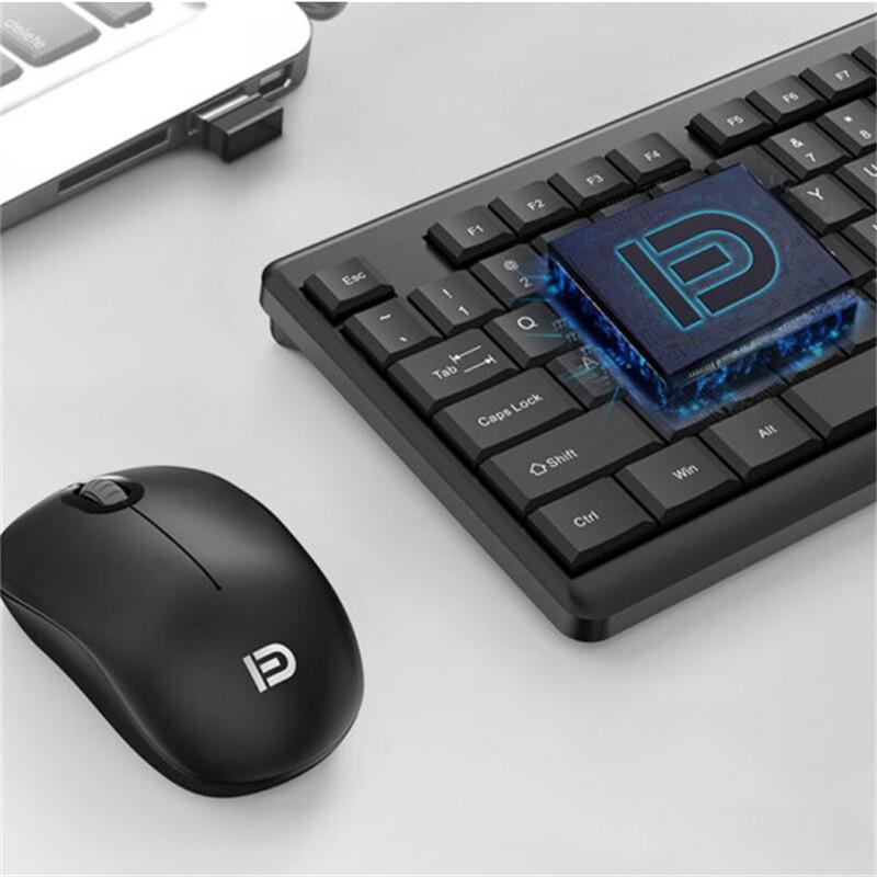 Fude 2.4G Wireless Keyboard and Mouse Combo