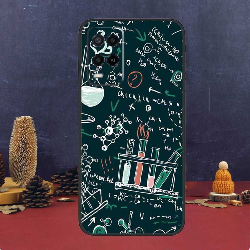 Биологическая химия для OPPO A17 A77 A58 A78 A98 A15 A5 A9 A96 A76 A16 A54 A74 A94 A52 A72 A79 A57S A53S чехол