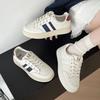 Fashion Versatile Color Matching Little White Shoes Women's Autumn 2024 New Comfortable and Lightweight Flat-bottomed Casual Sports Shoes