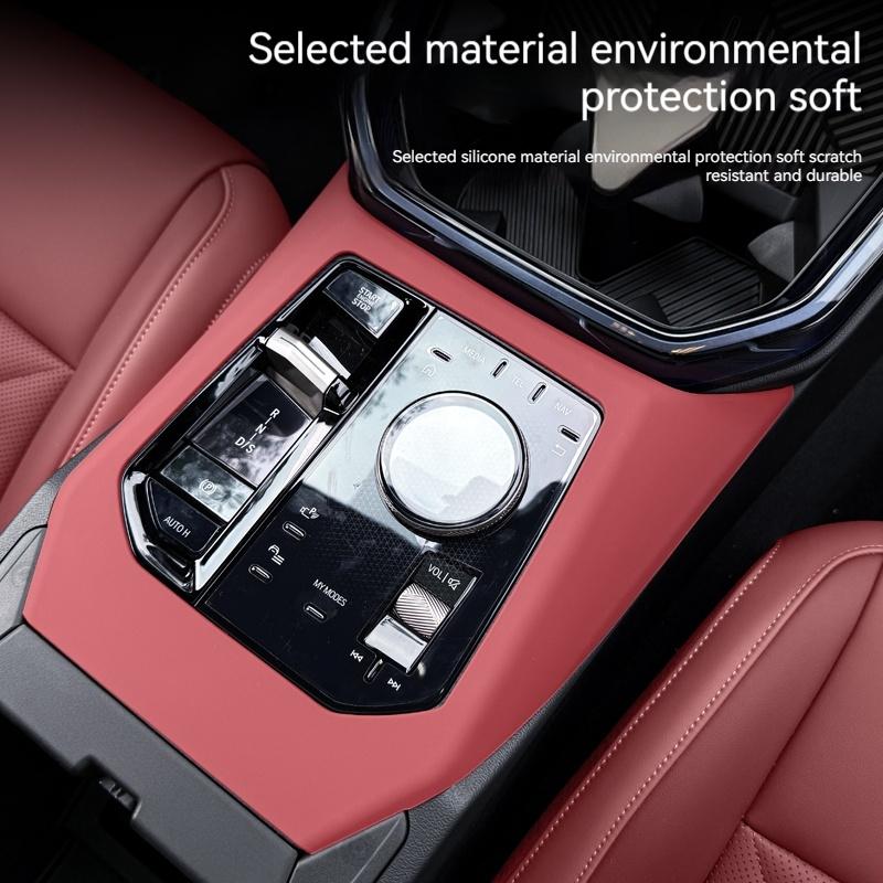 Car Central Control Gear Shift Button Panel Cover Anti-Scratch Protect Pad Interior Accessories For BMW X3 G45 2025
