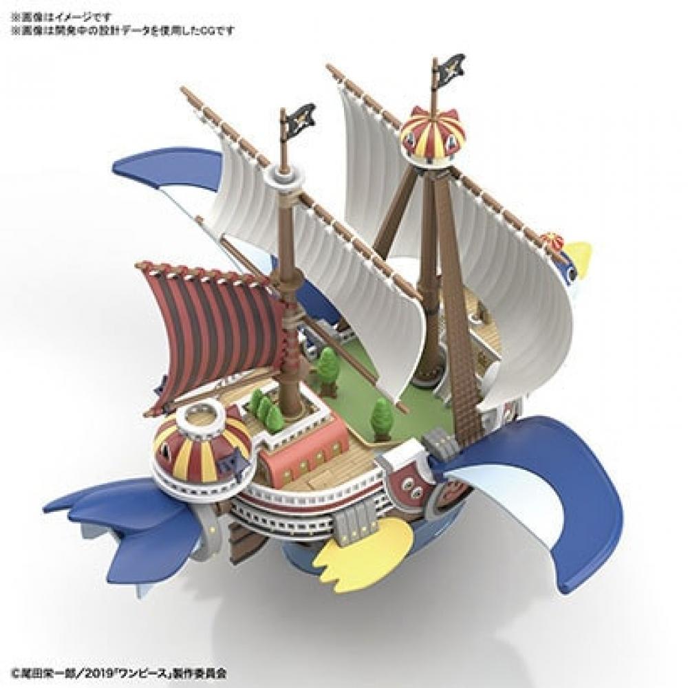 Bandai Spirits One Piece Коллекция Больших Кораблей Тысяча Солнц Летающая Модель [пластиковая модель персонажа Воссоздана в 2024 4]