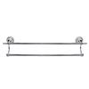 Double Towel Rack Wall Mounted Stainless Steel Towel Rack Porcelain Ceramic Double Towel Rail for Wall Kitchen Bathroom
