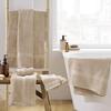 Serviette ou drap de bain 90 x 150 cm Elegante noisette