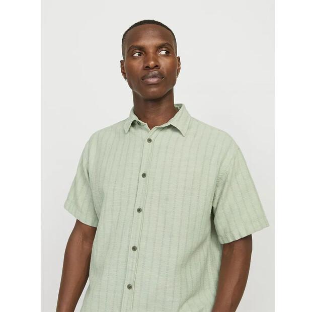 Jack & Jones Oshua Structure рубашка с коротким рукавом