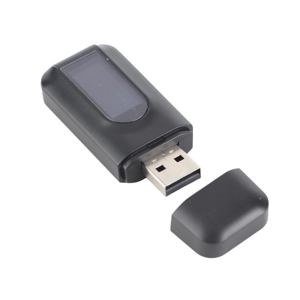 Bluetooth 5.0 Transmitter Receiver Stable Transmission 2 in 1 Wireless AUX Adapter with LCD Display