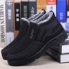 Shoes for Men Winter Non-slip Cotton Shoes Men's Thickened Leather Waterproof Casual Snow Boots Zapatillas Hombre