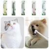 Soft Cat Soft Toothbrush Round Head Pet Oral Cleaning Toothbrush  Remove Bad Breath Tartar
