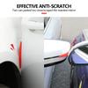 4Pcs Car Door Side Edge Anti-collision Protector Bar Stickers Protection Guards Rear View Mirror Cover Protection