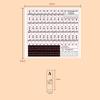 Removable Piano Key Decal Transparent Keyboard Note Sticker Accessories Keyboard Symbol Tags