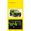 Масштаб 1/32 Внедорожник Suzuki Jimny Собранная Модифицированная Модель Игрушечной Машинки Литой Сплав Миниатюра Свободные Колеса Коллекция Подарок для Мальчиков Детей