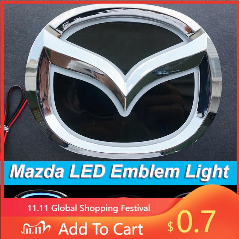 2025 Hot Car Front Hood Decal Light Rear Trunk Emblem Badge Sticker Exterior for Mazda 2 Mazda 3 Mazda 6 CX7 CX5 MX5 323 Accesso