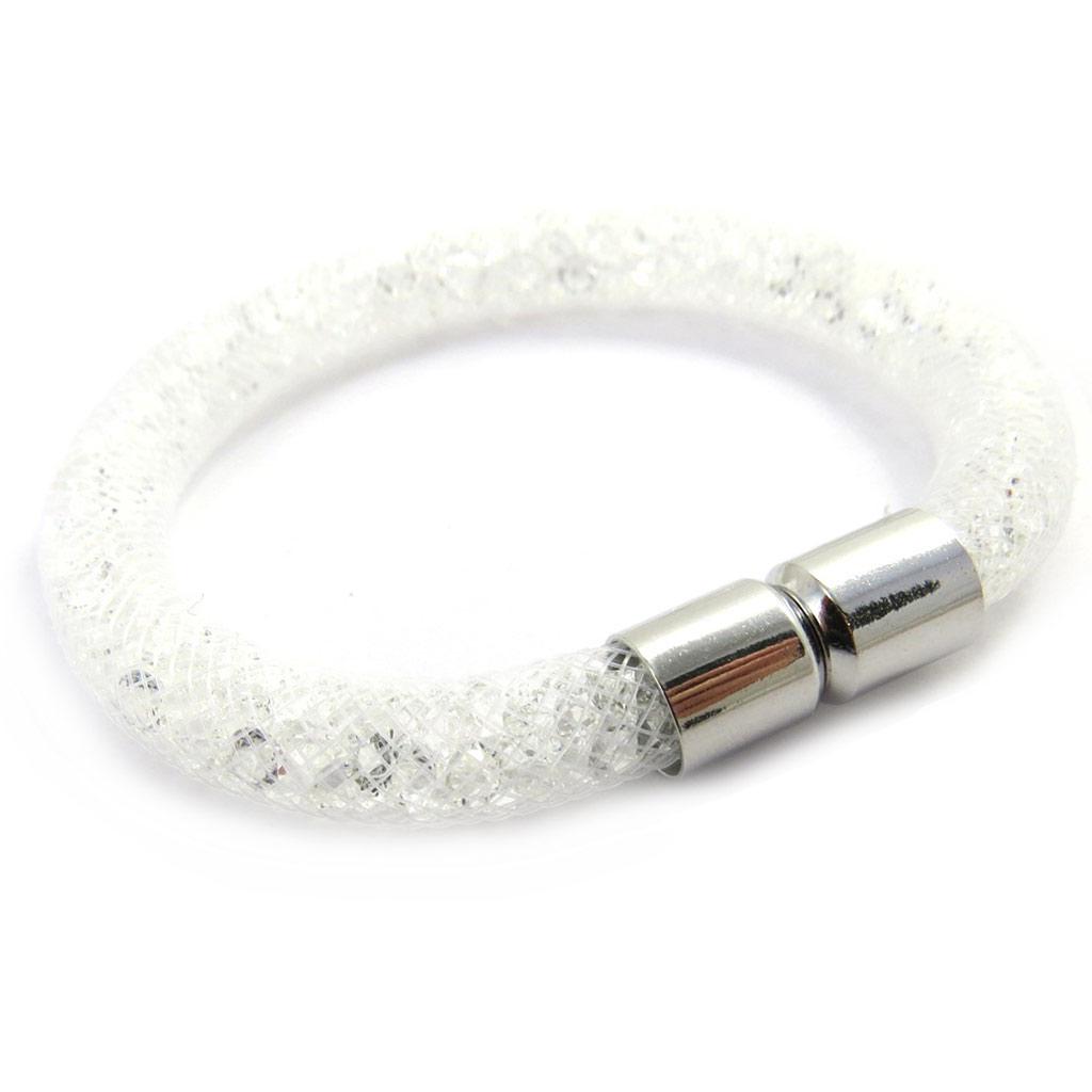 Les Trésors De Lily [M1922] - White 'Joyaux' Designer Bracelet